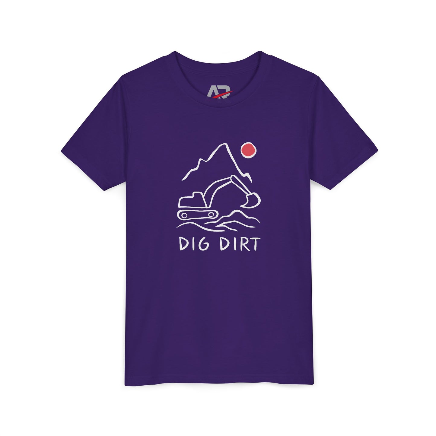 Dig Dirt Kids Construction Shirt