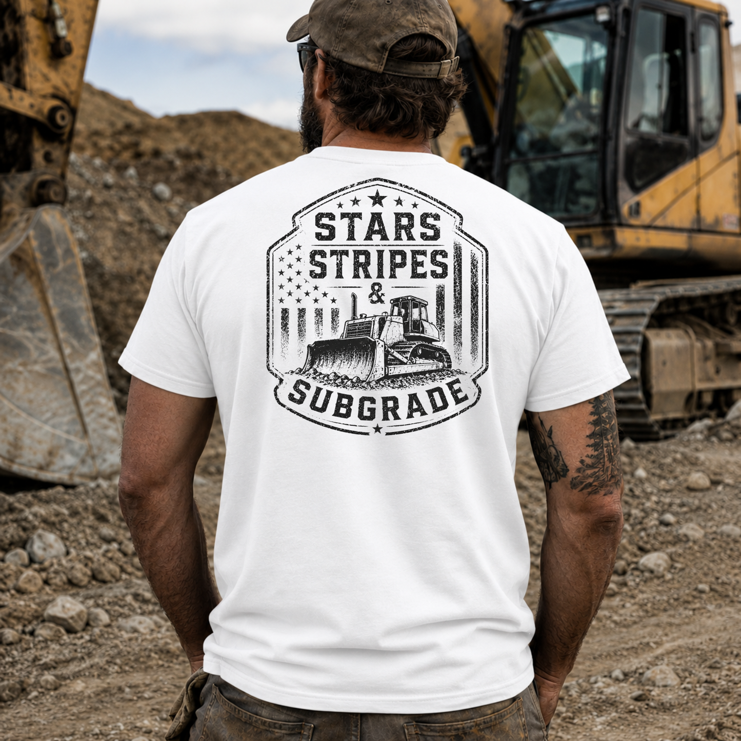 Star Stipes & Subgrade - Back Design