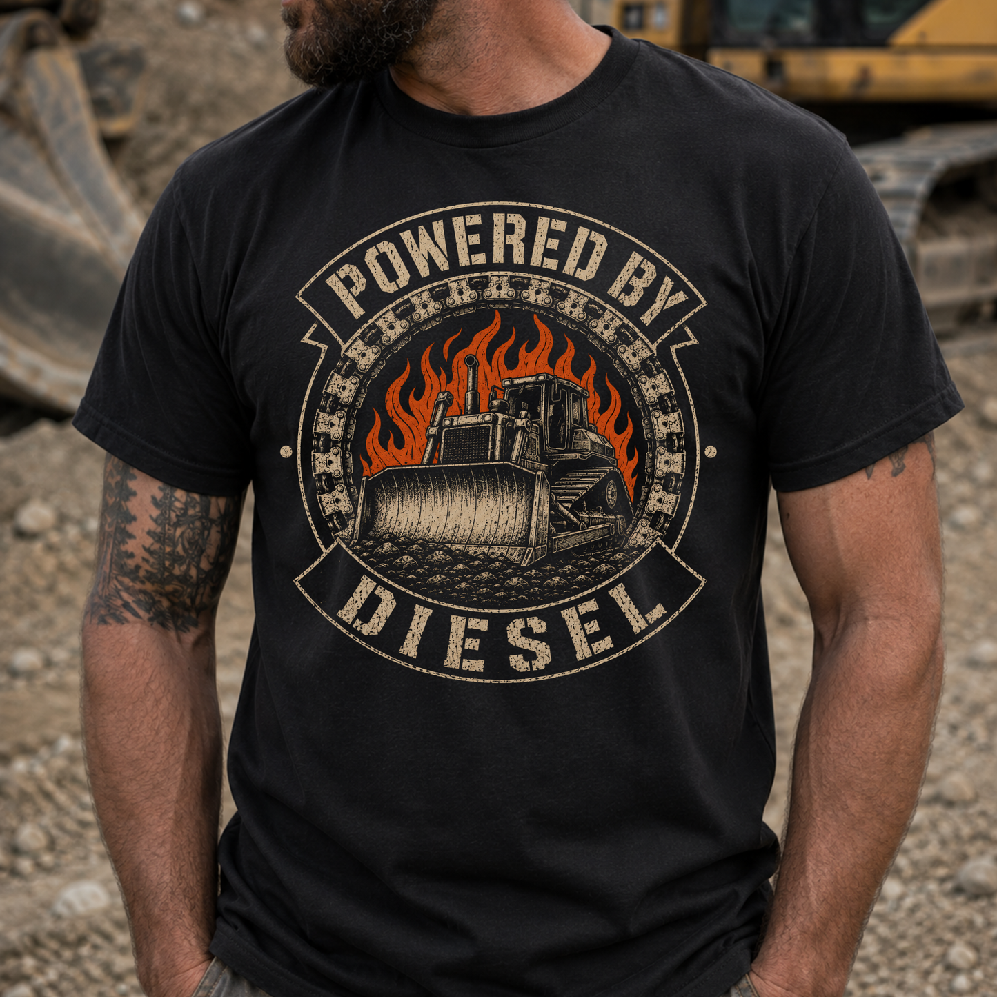 Powered By Diesel Dozer