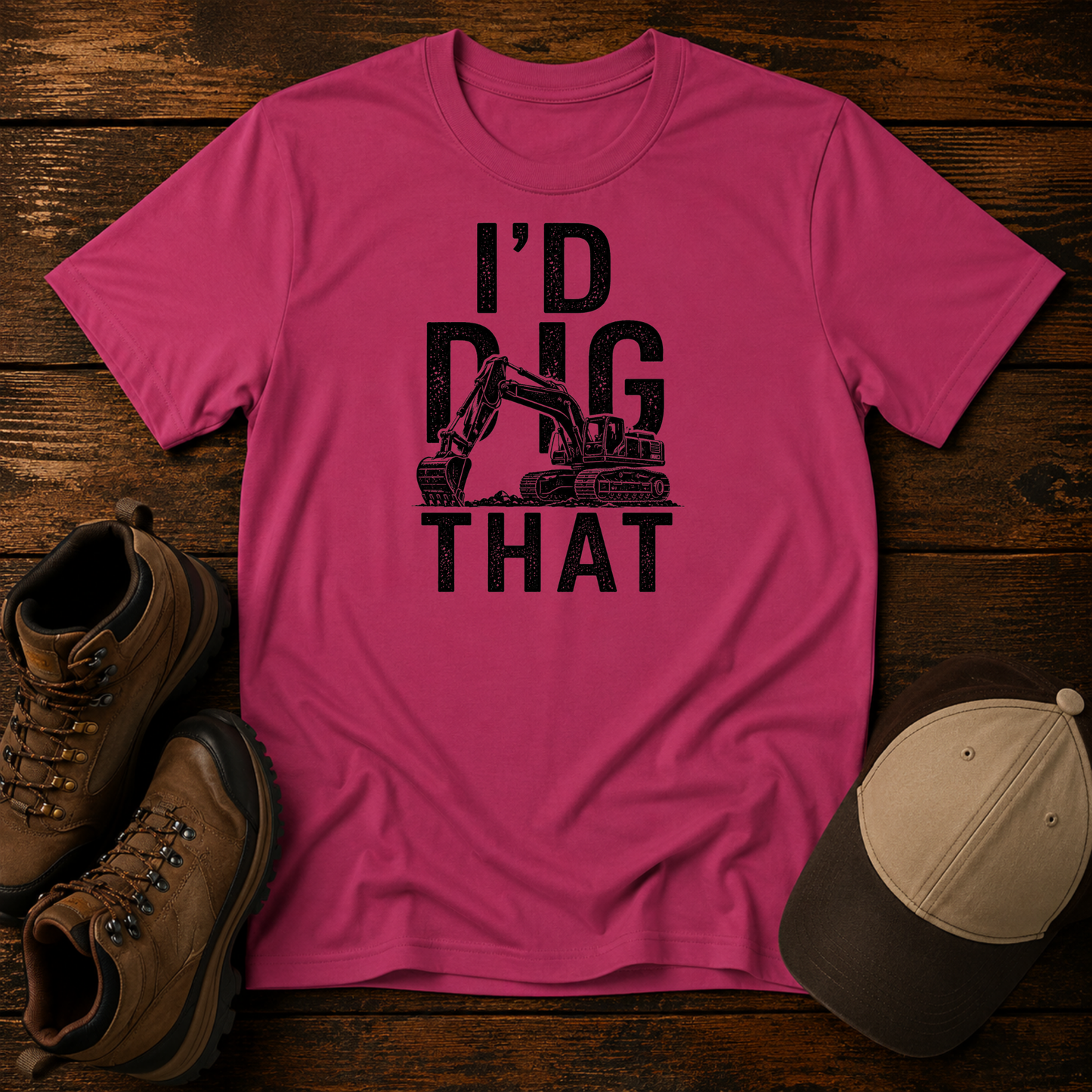I'd Dig That Excavator Shirt for Kids