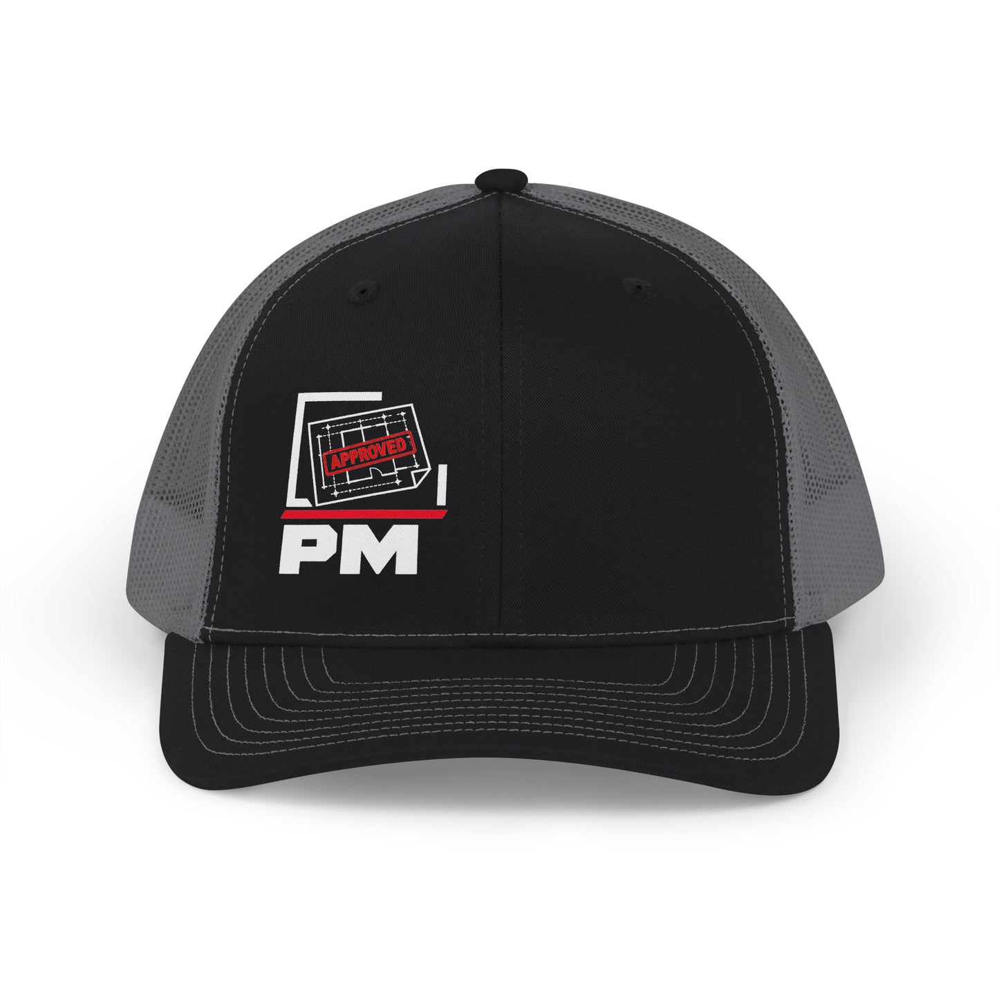 PM Approved Richardson Trucker Hat | Construction Project Manager Hat
