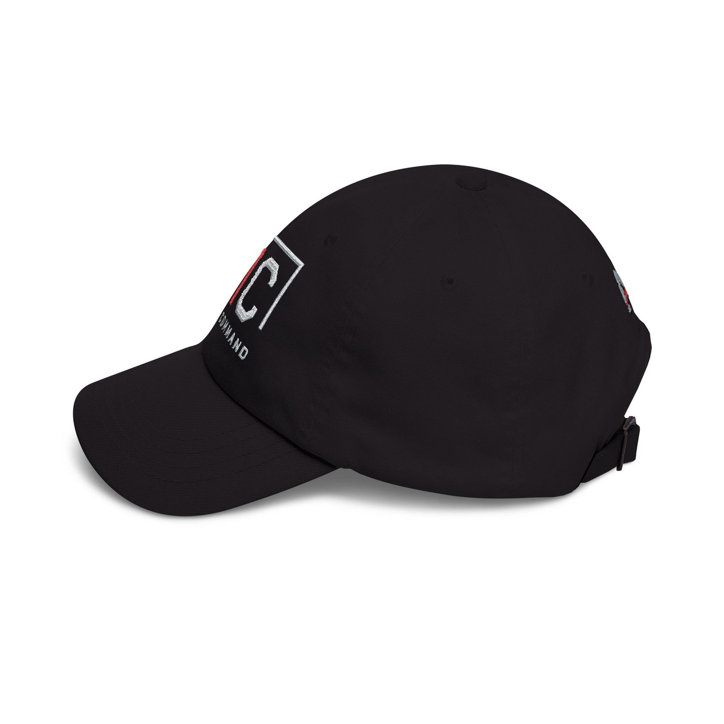 Field Command Embroidered Construction Dad Hat | As-Built Redline™