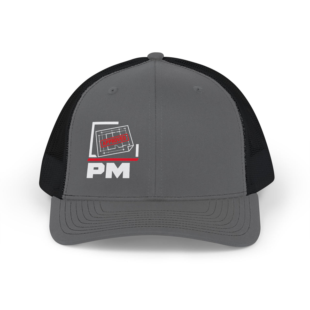 PM Approved Richardson Trucker Hat | Construction Project Manager Hat
