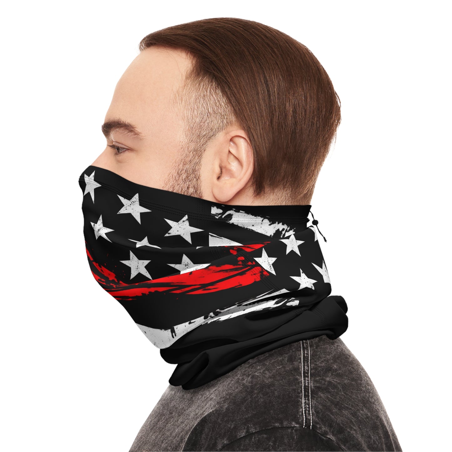 Redline Patriot | American Flag Winter Neck Gaiter