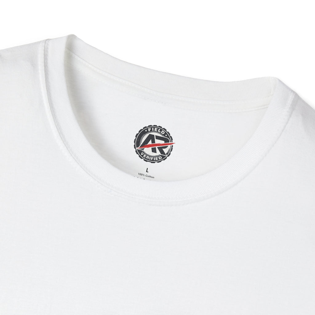 Construction Excavator T-Shirt — “Cut & Fill, Work the Grade” Back Print