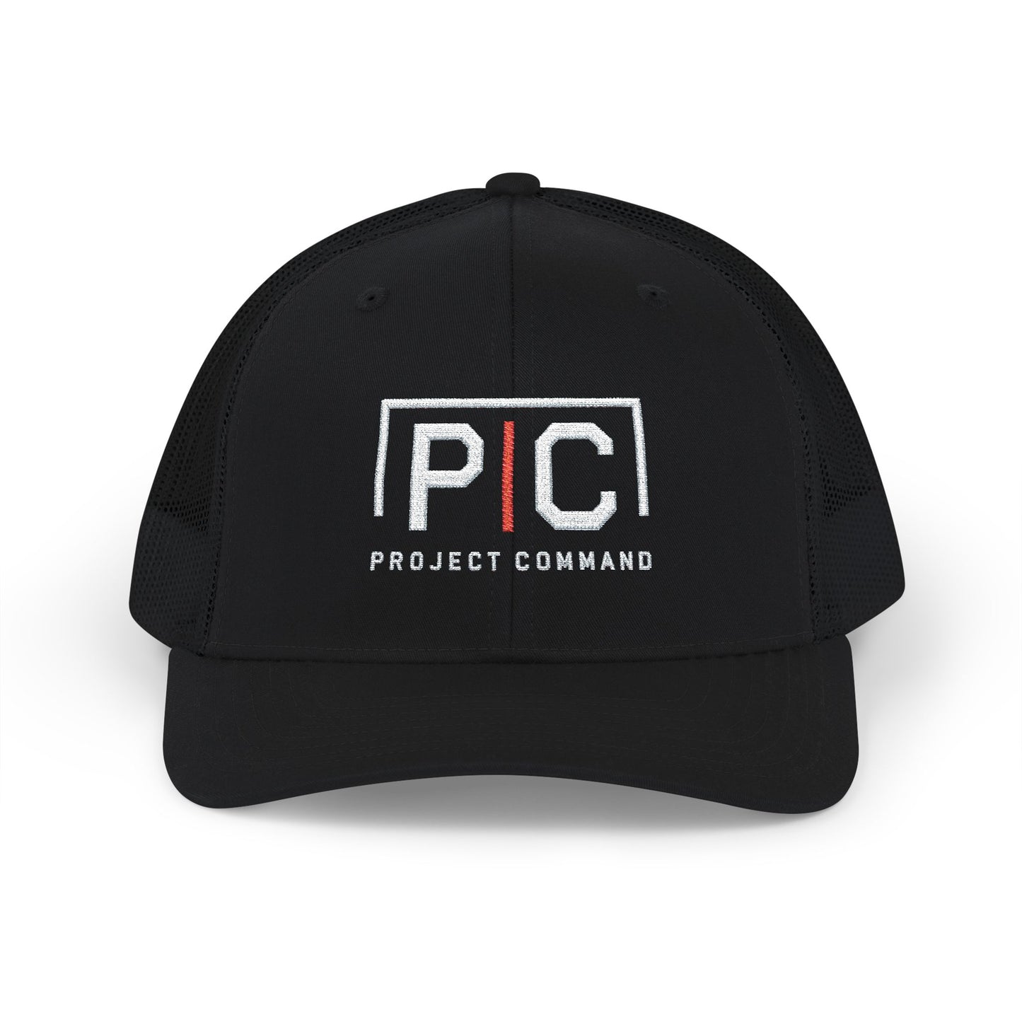 Project Command Embroidered Richardson Trucker Hat | Construction Project Manager Cap