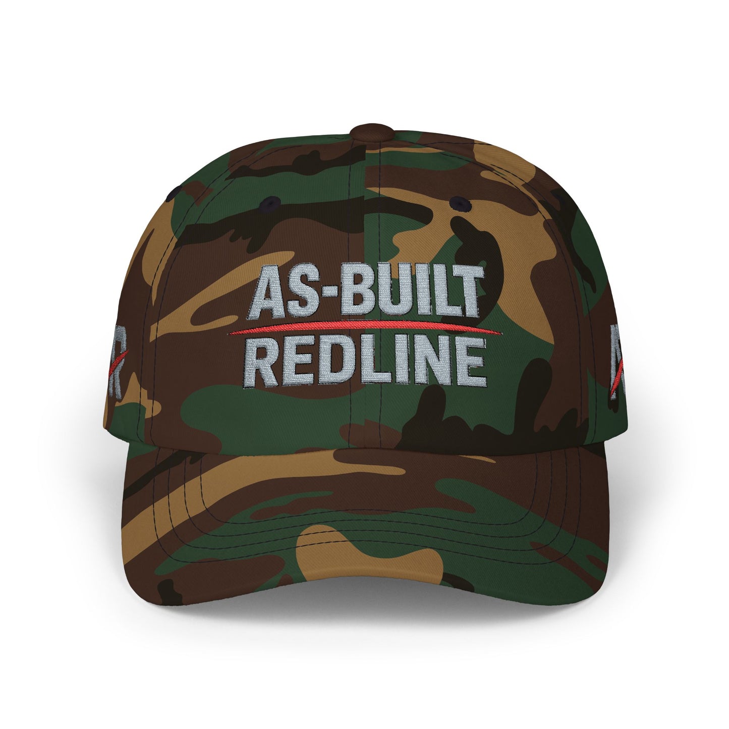 As-Built Redline Embroidered Hat