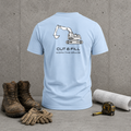 Construction Excavator T-Shirt — “Cut & Fill, Work the Grade” Back Print