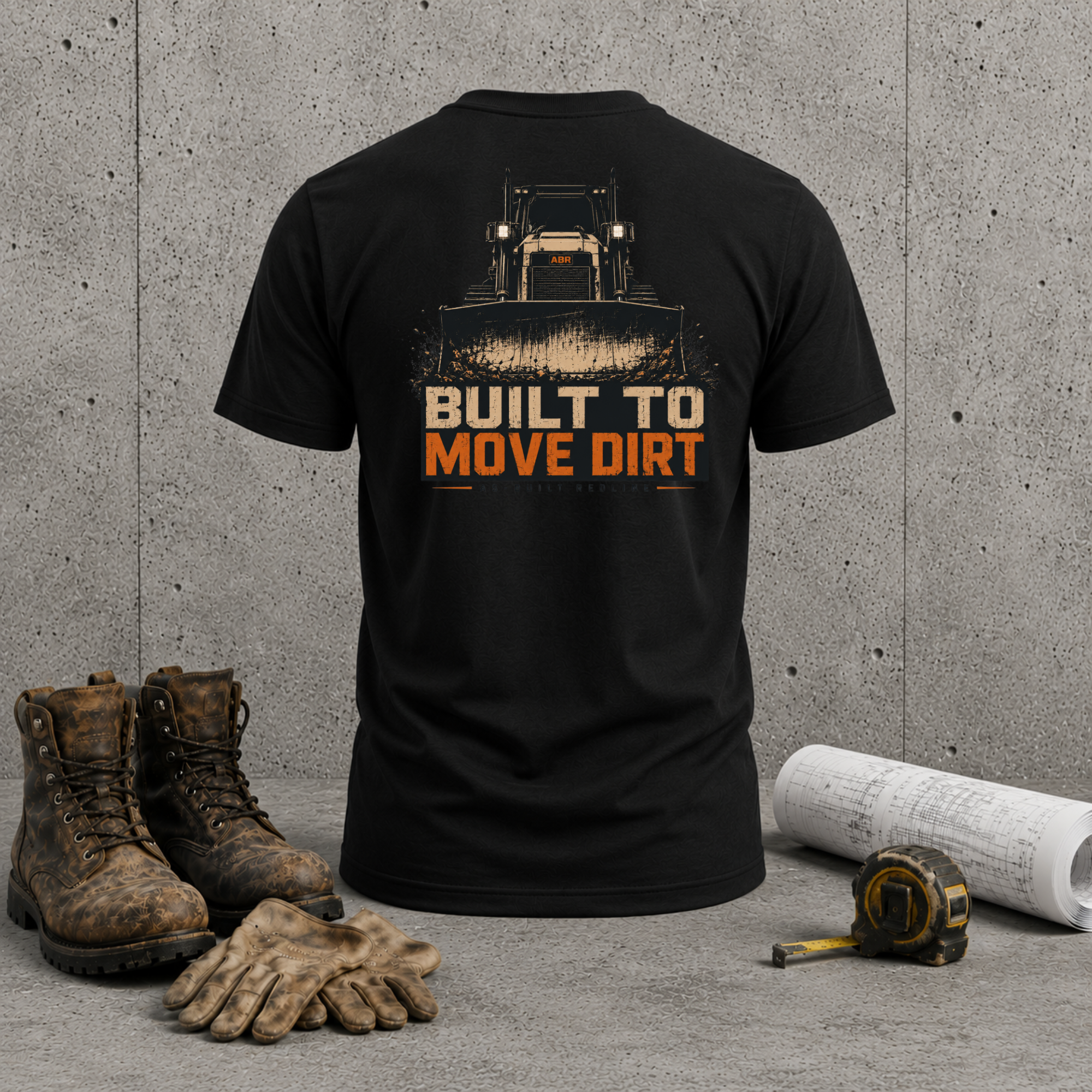 Built to Move Dirt Dozer T‑Shirt