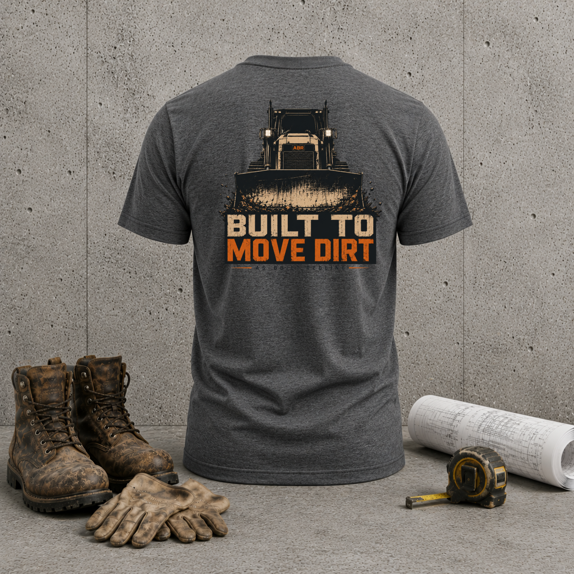Built to Move Dirt Dozer T‑Shirt