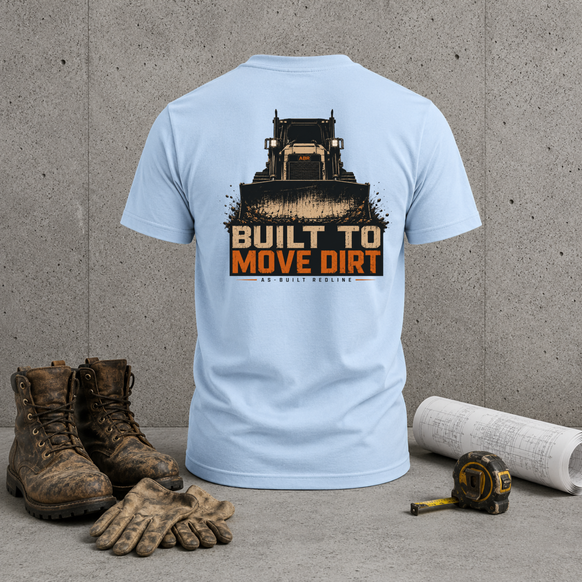 Built to Move Dirt Dozer T‑Shirt