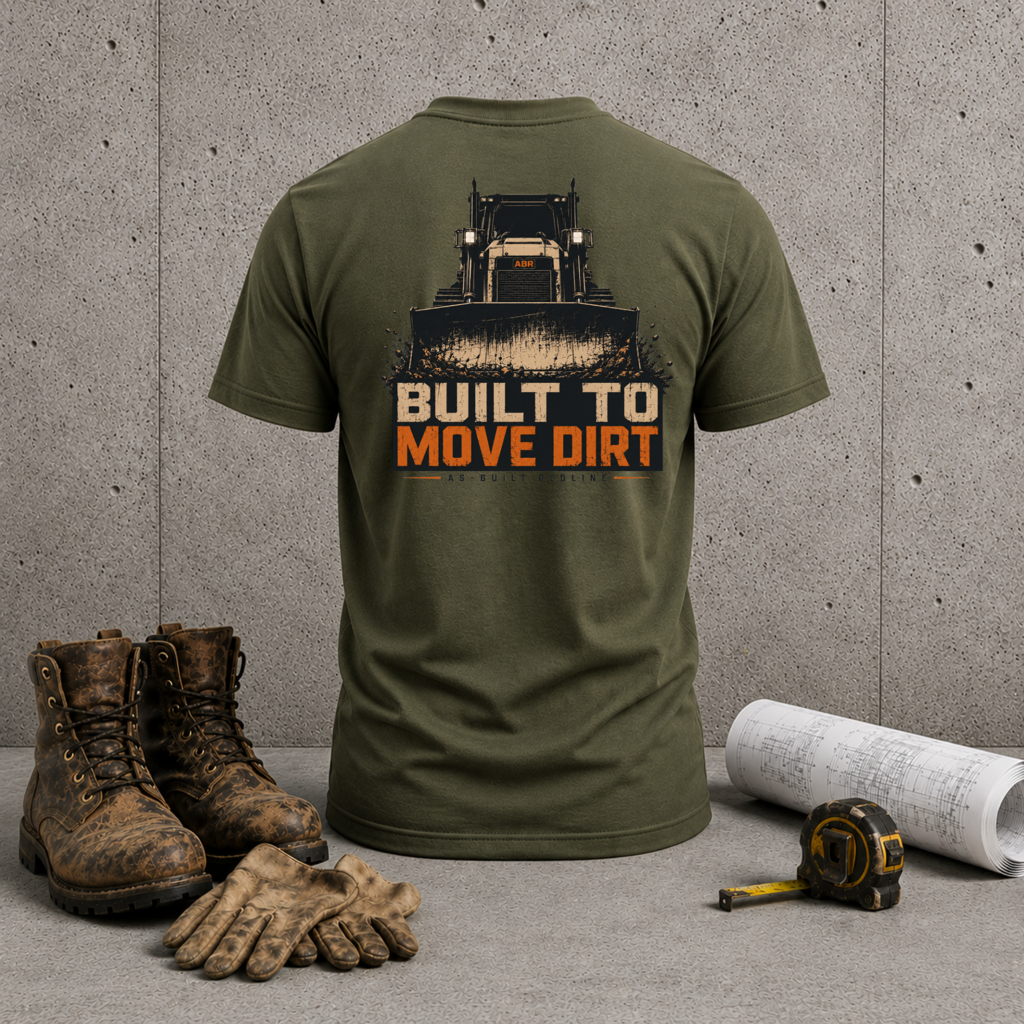 Built to Move Dirt Dozer T‑Shirt