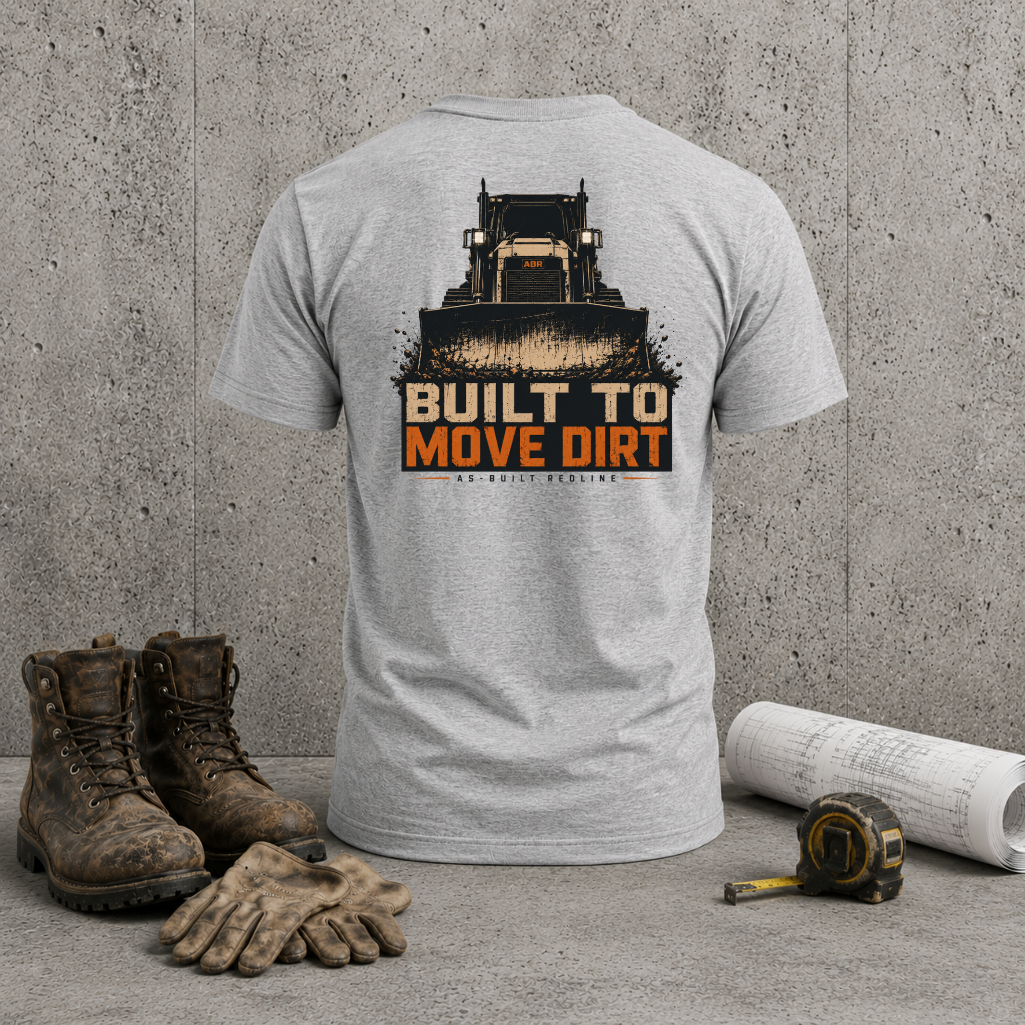 Built to Move Dirt Dozer T‑Shirt