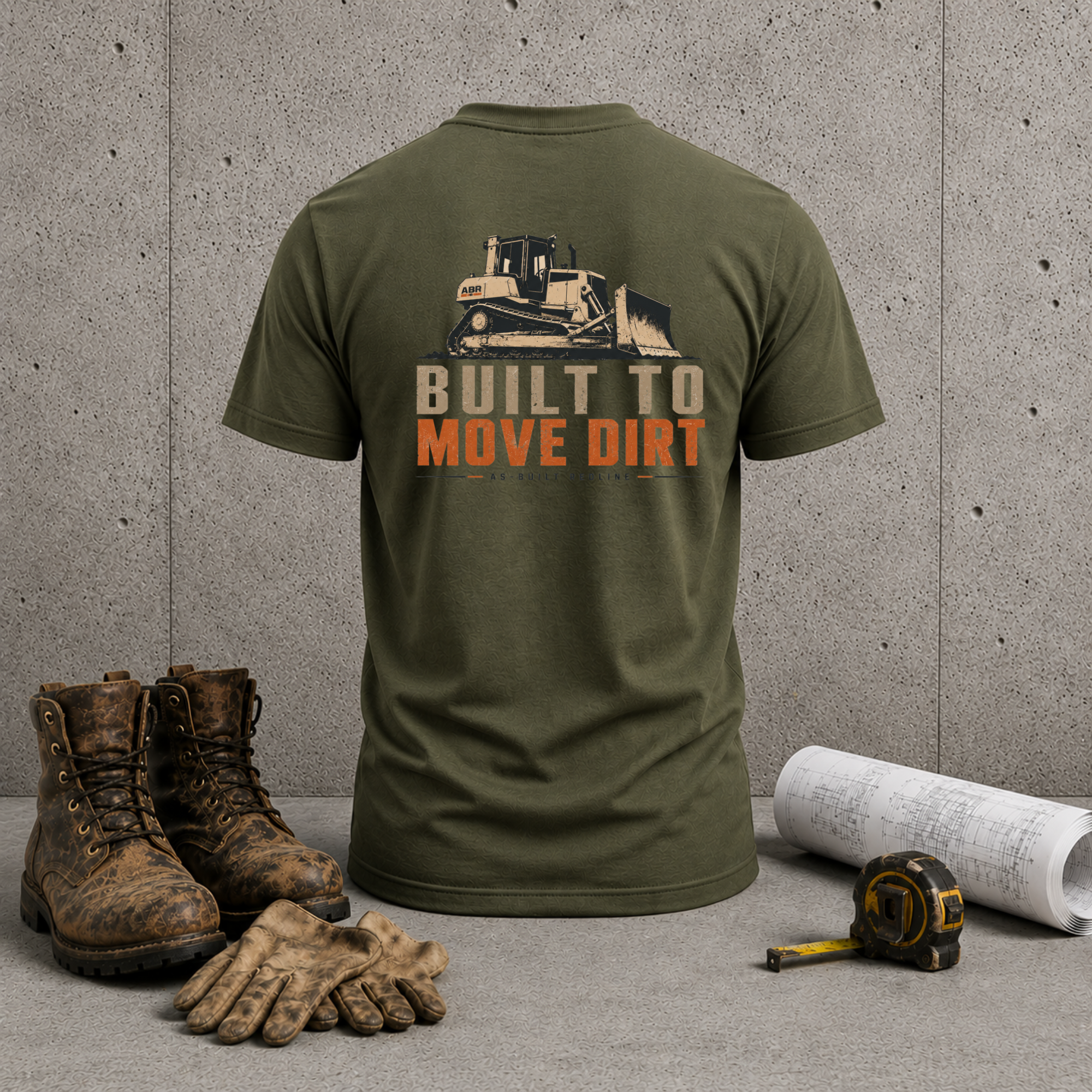 Built to Move Dirt T-Shirt