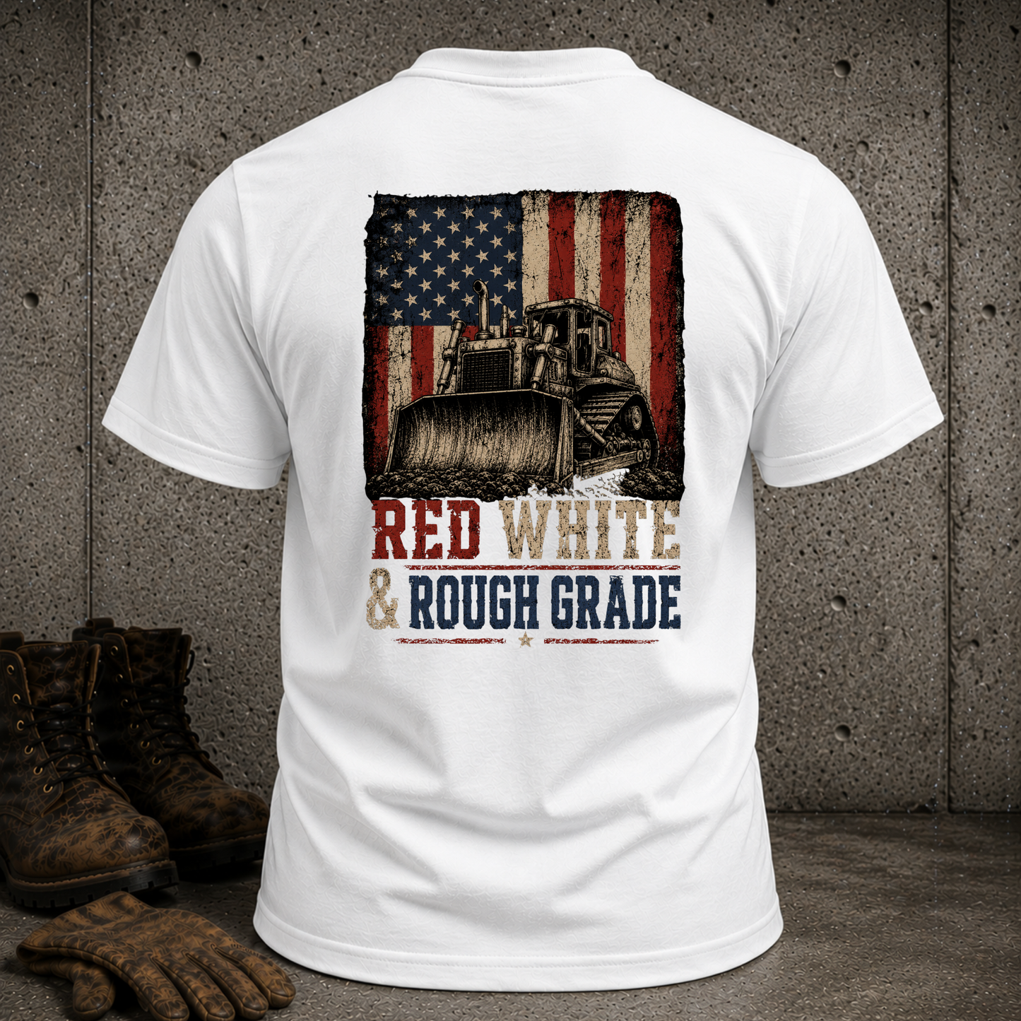 "Red White & Rough Grade"