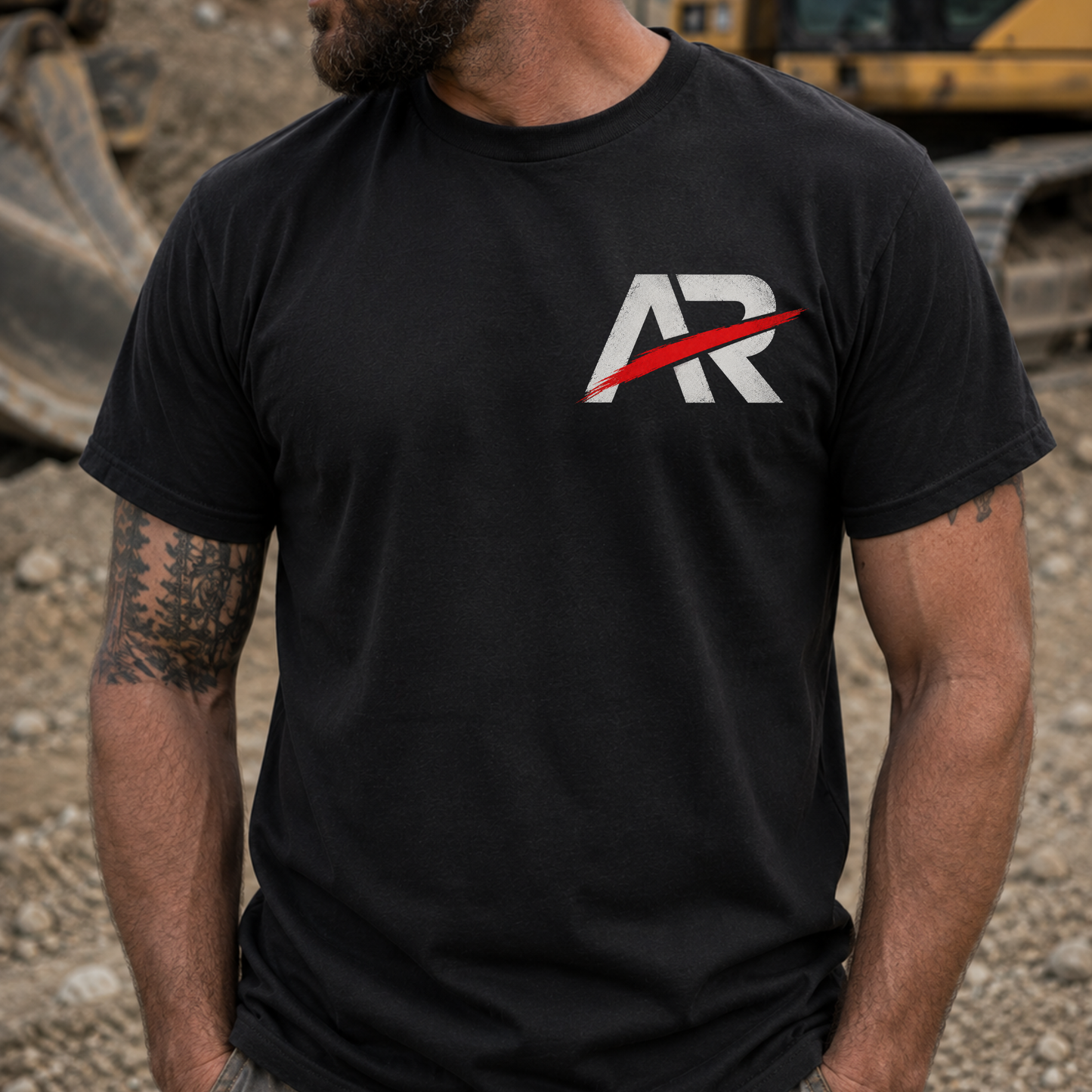 Cut & Fill Excavator T-Shirt — "Keep It Moving" Construction Tee