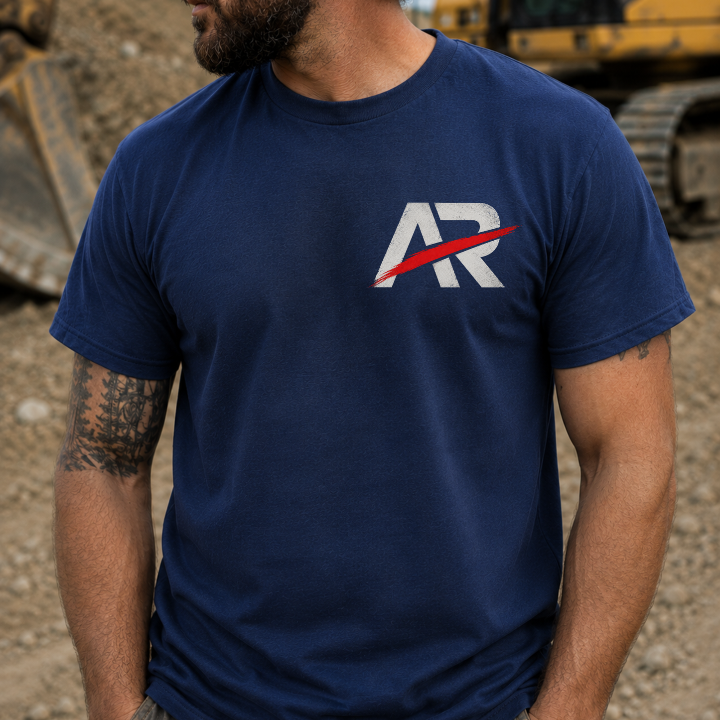 Cut & Fill Excavator T-Shirt — "Keep It Moving" Construction Tee