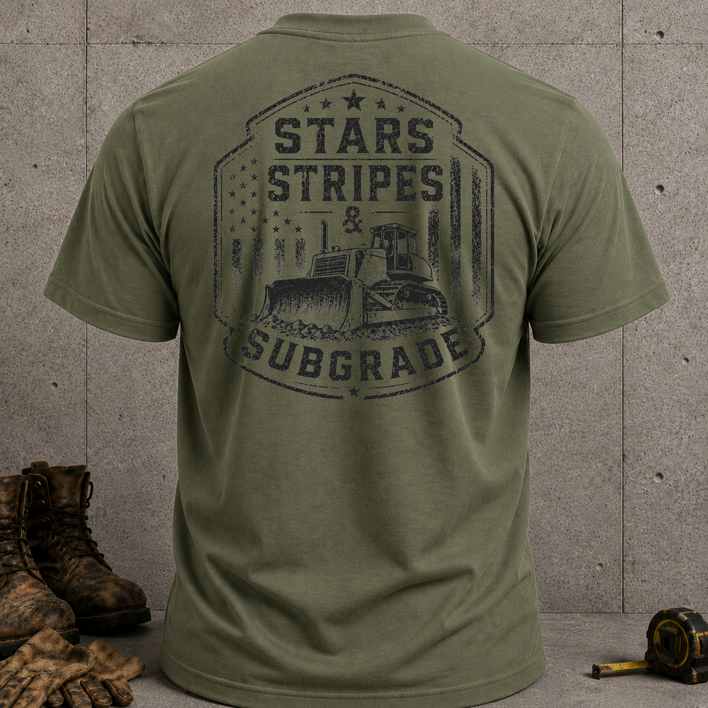 Star Stipes & Subgrade - Back Design