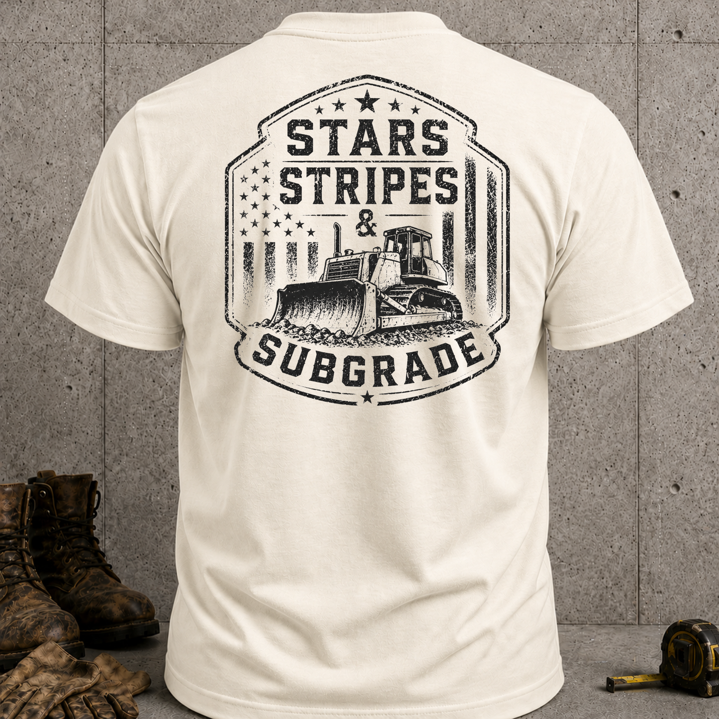 Star Stipes & Subgrade - Back Design