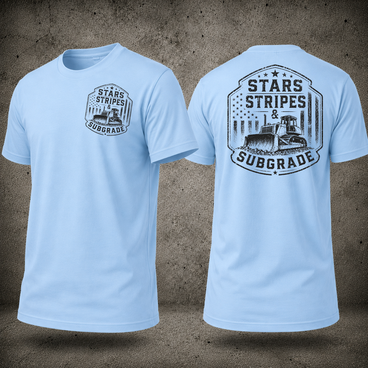 Star Stipes & Subgrade - Back Design