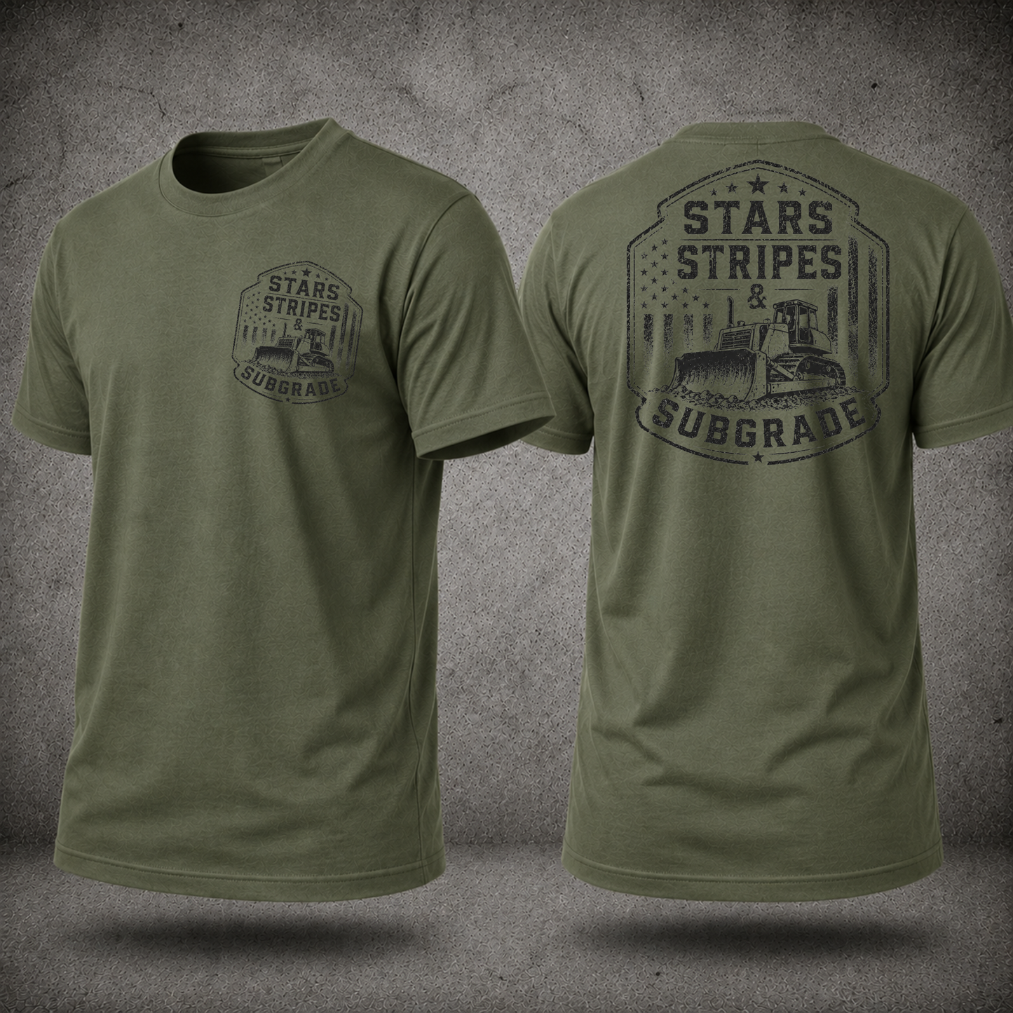 Star Stipes & Subgrade - Back Design