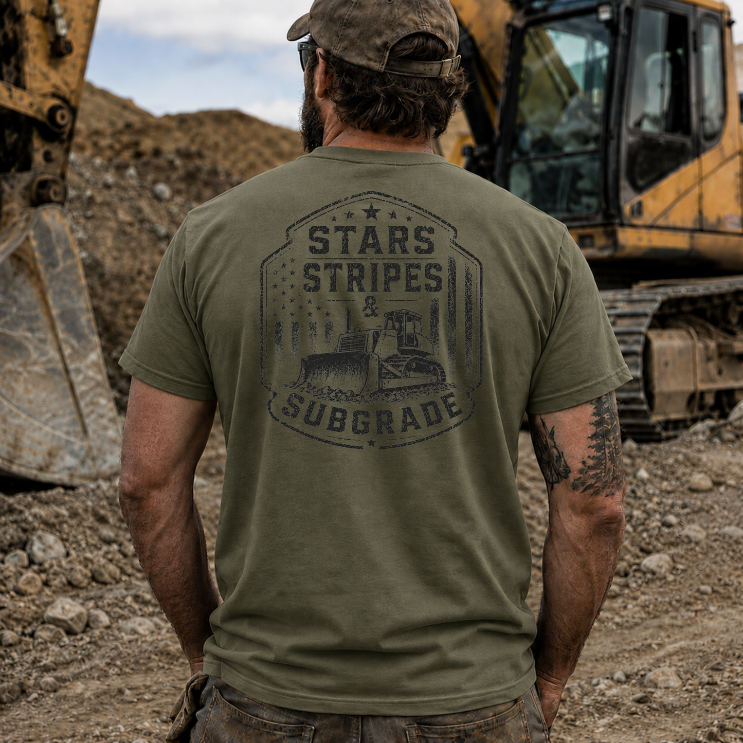 Star Stipes & Subgrade - Back Design