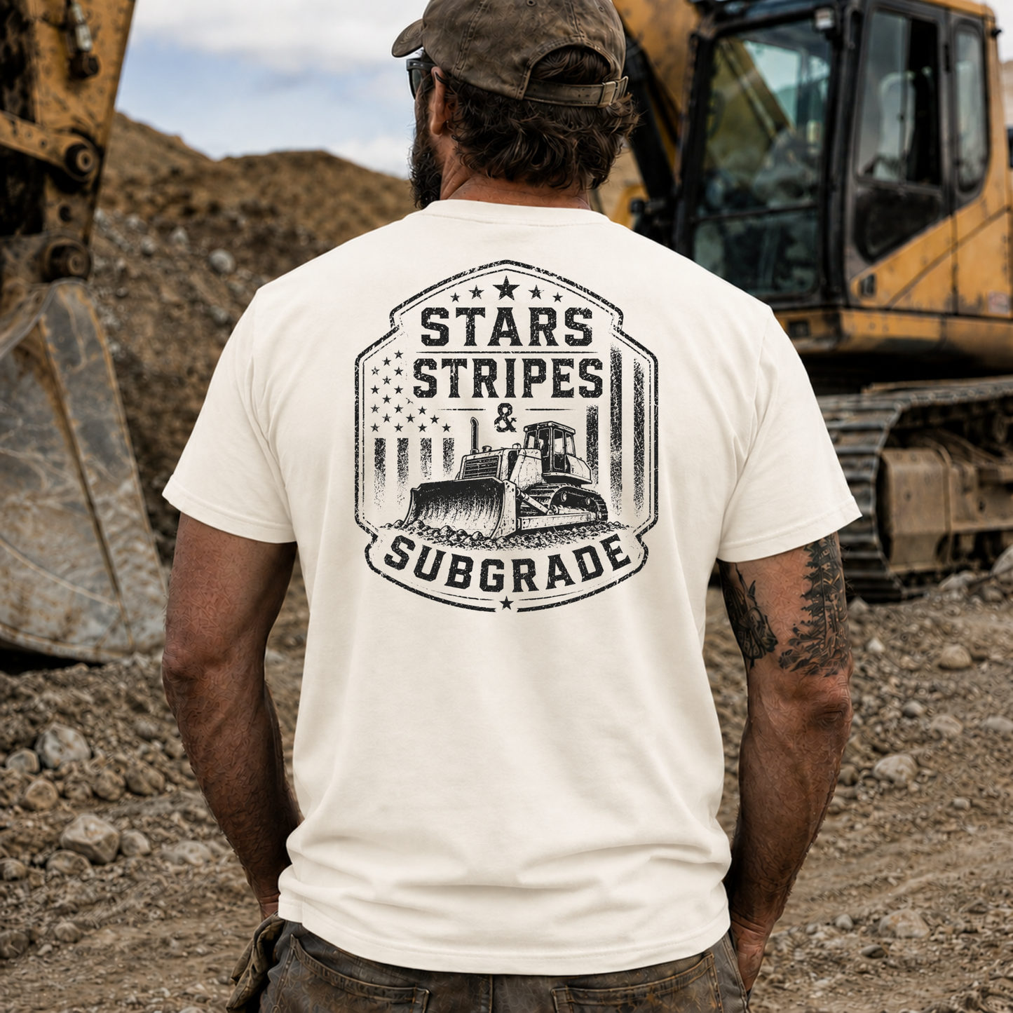 Star Stipes & Subgrade - Back Design