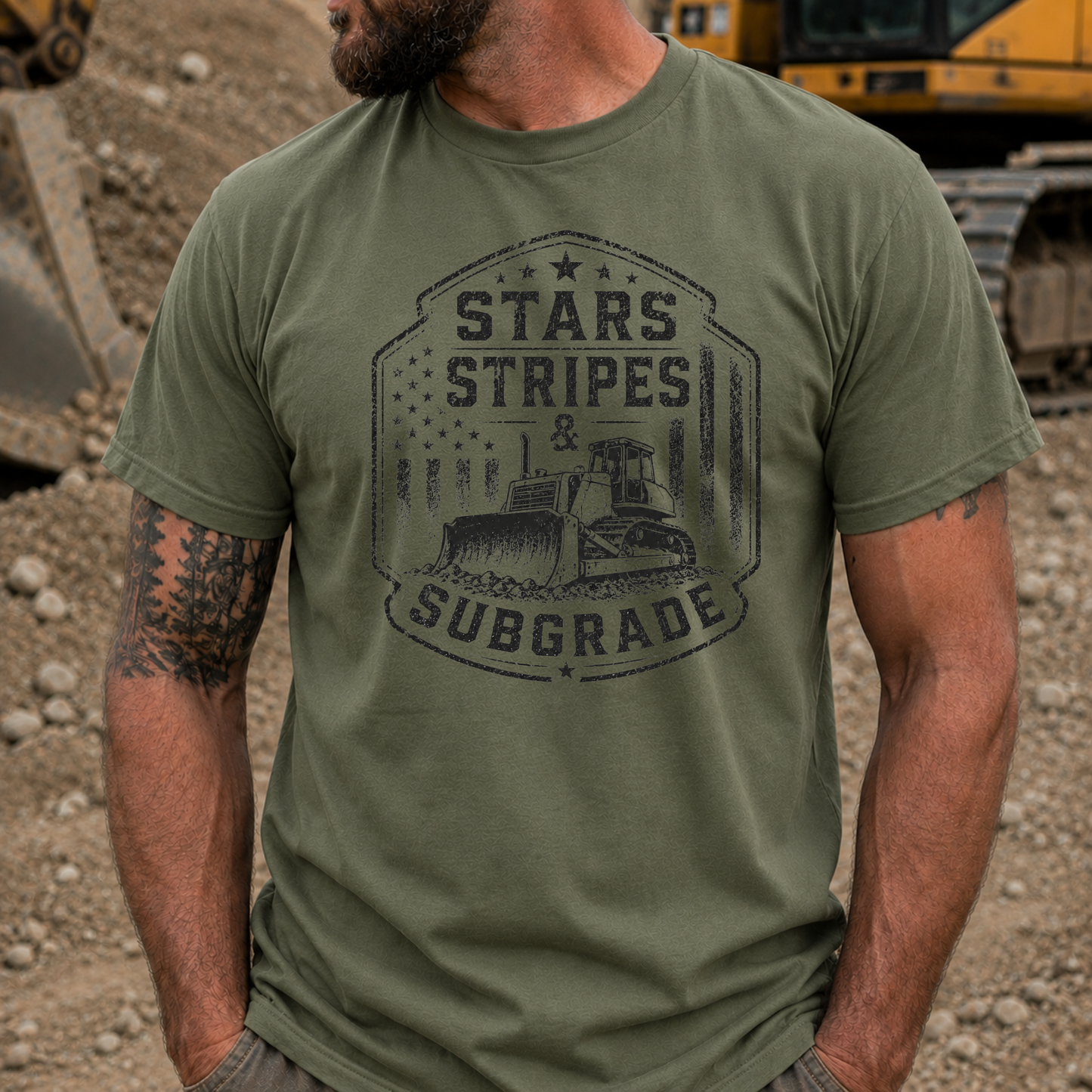 Stars Stripes & Subgrade - Front Design