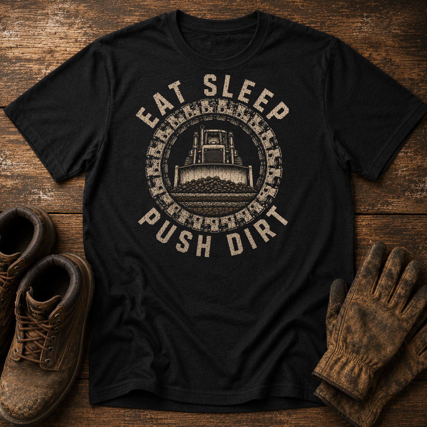 Eat Sleep Push Dirt - Dozer