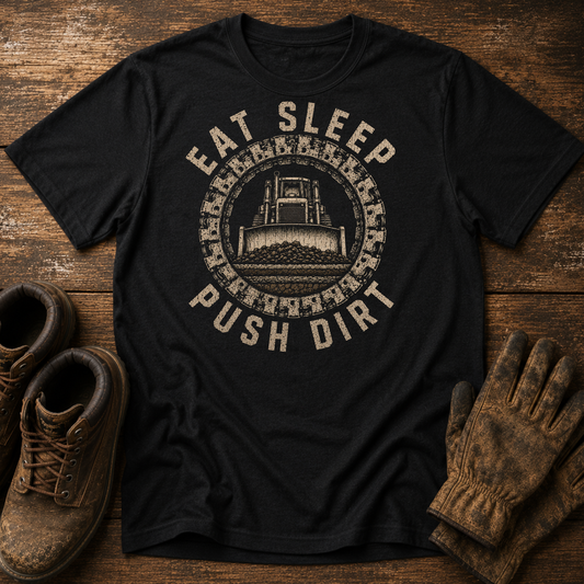 Eat Sleep Push Dirt - Dozer