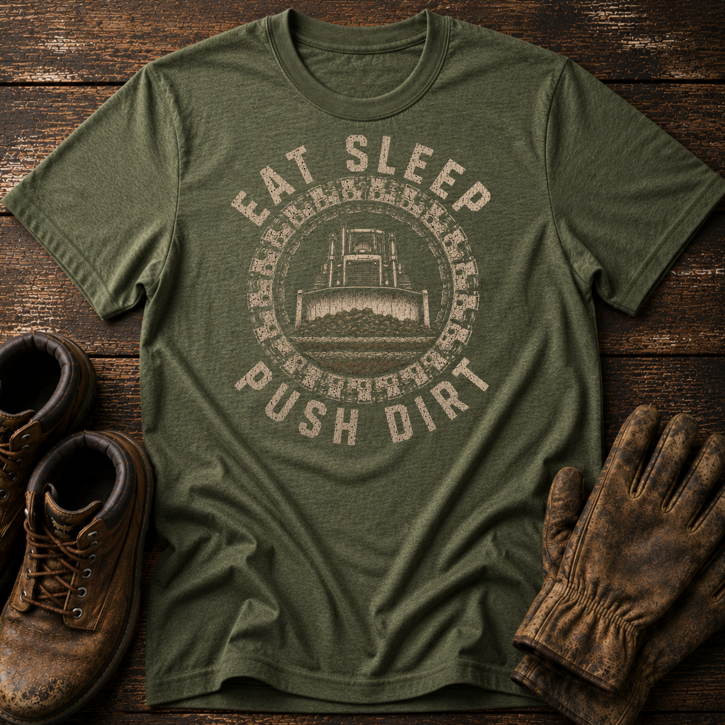 Eat Sleep Push Dirt - Dozer