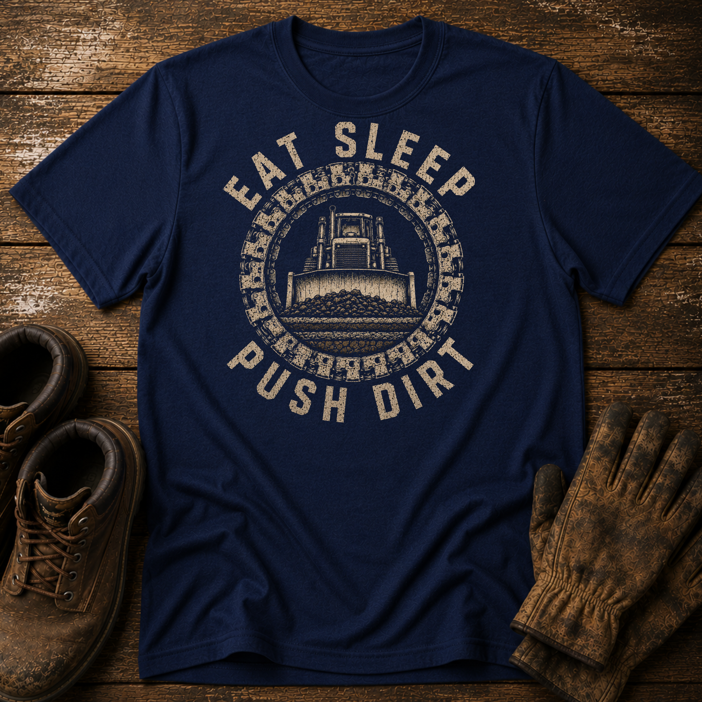Eat Sleep Push Dirt - Dozer