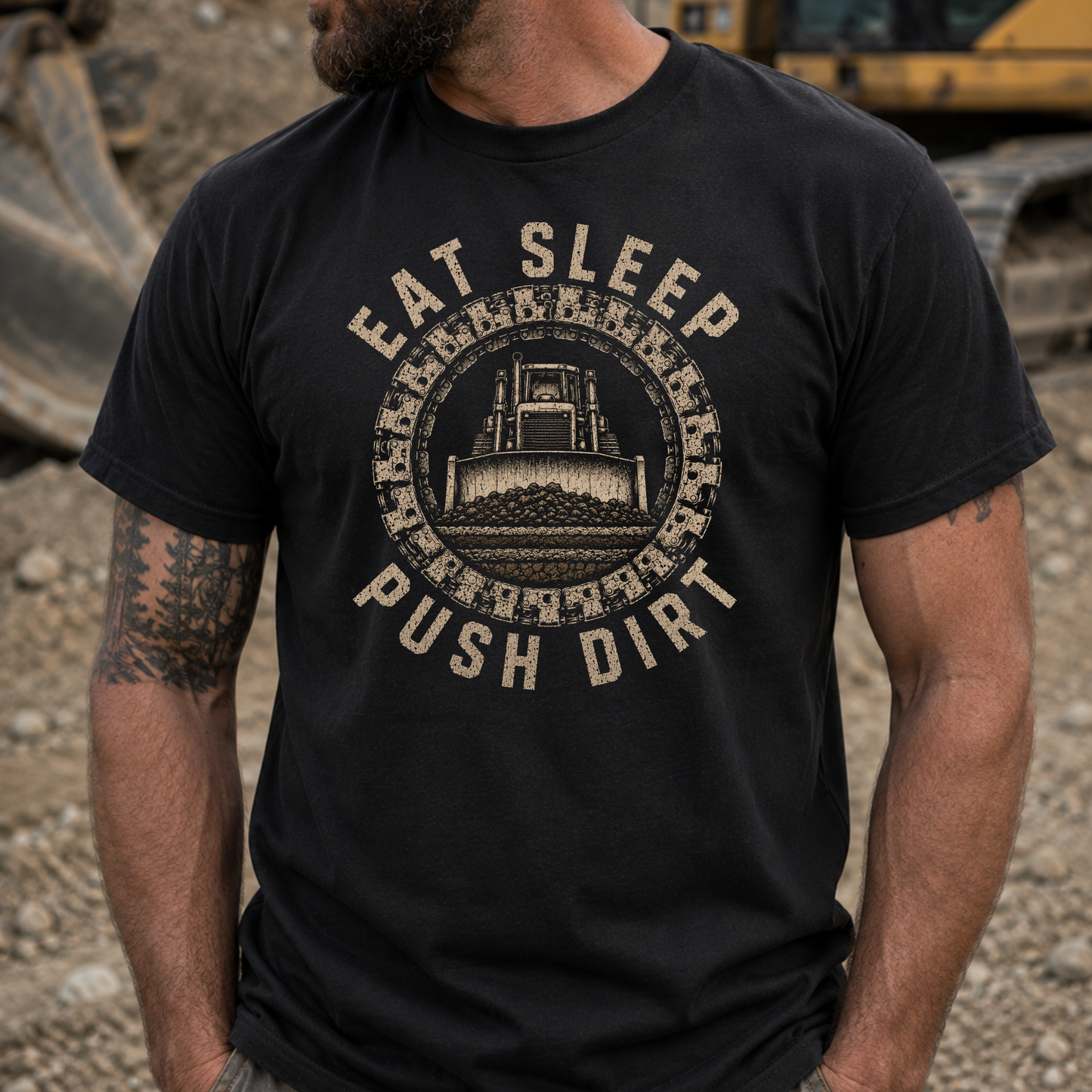 Eat Sleep Push Dirt - Dozer