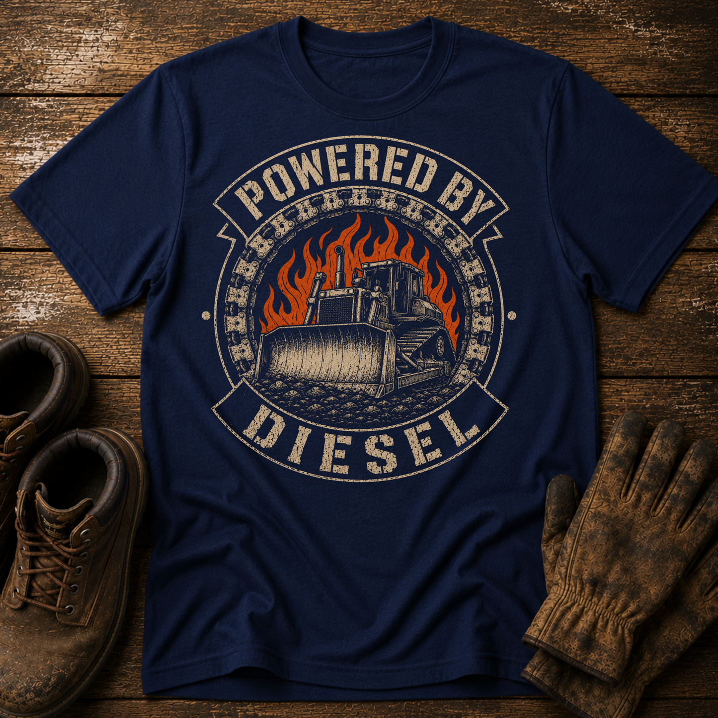 Powered By Diesel Dozer