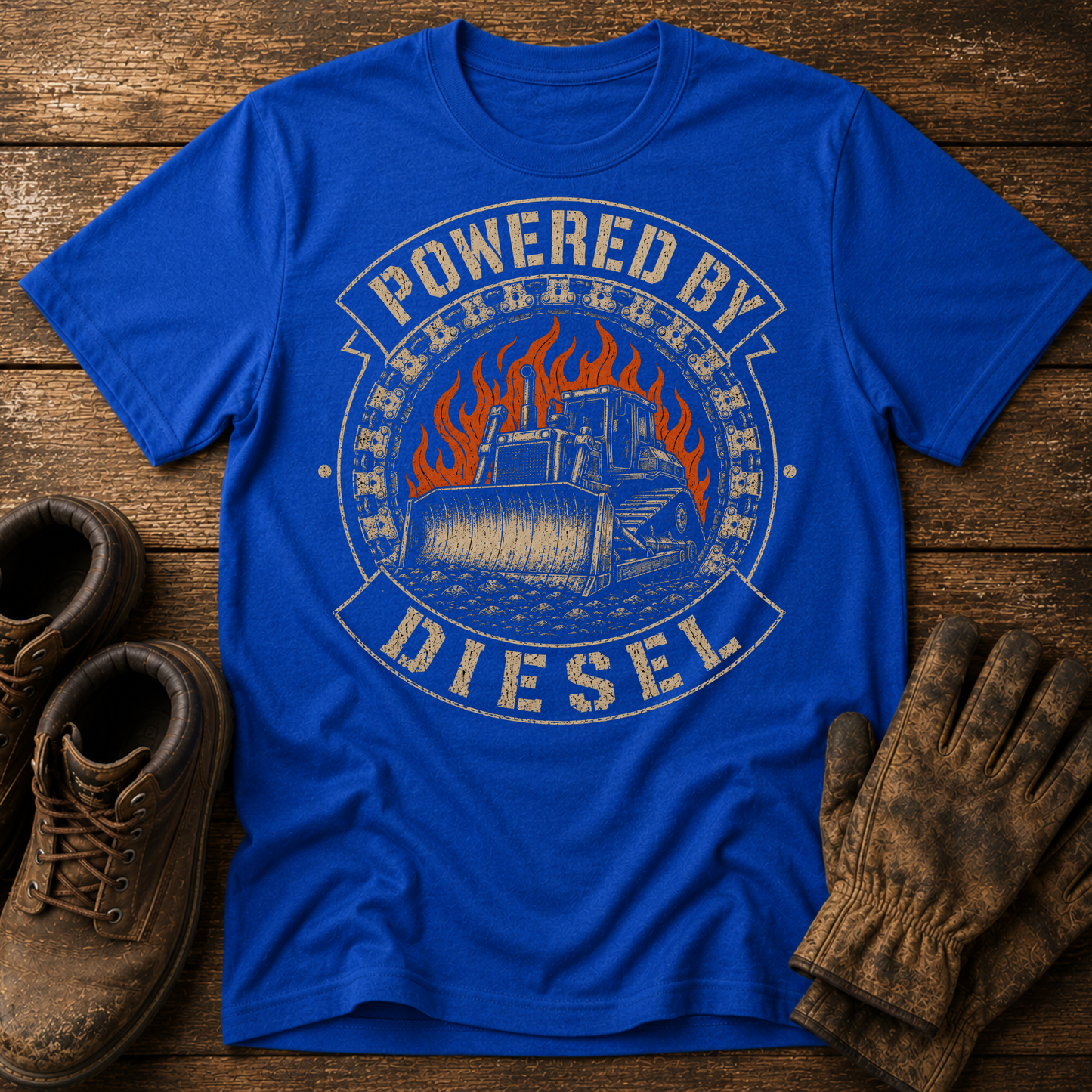 Powered By Diesel Dozer