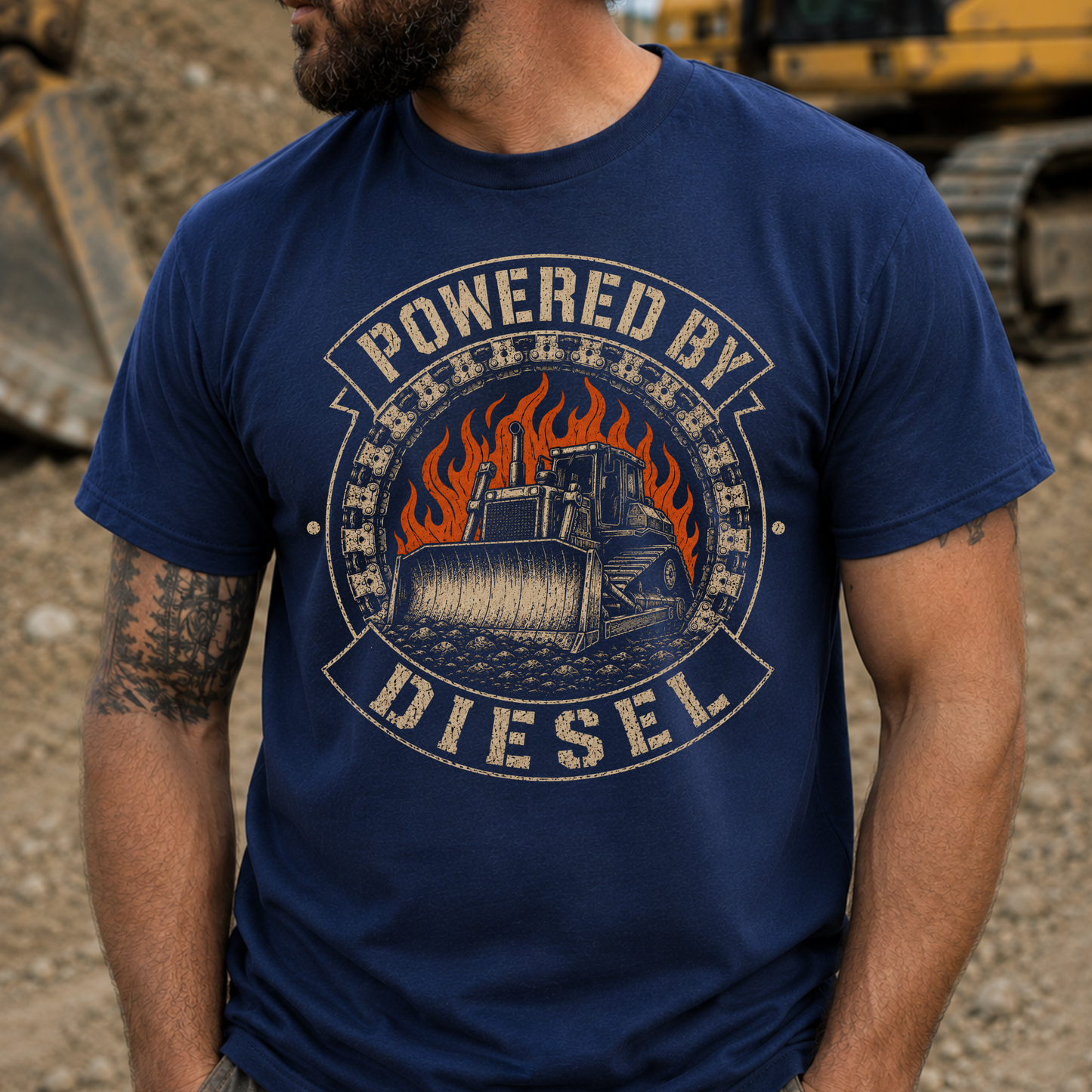 Powered By Diesel Dozer