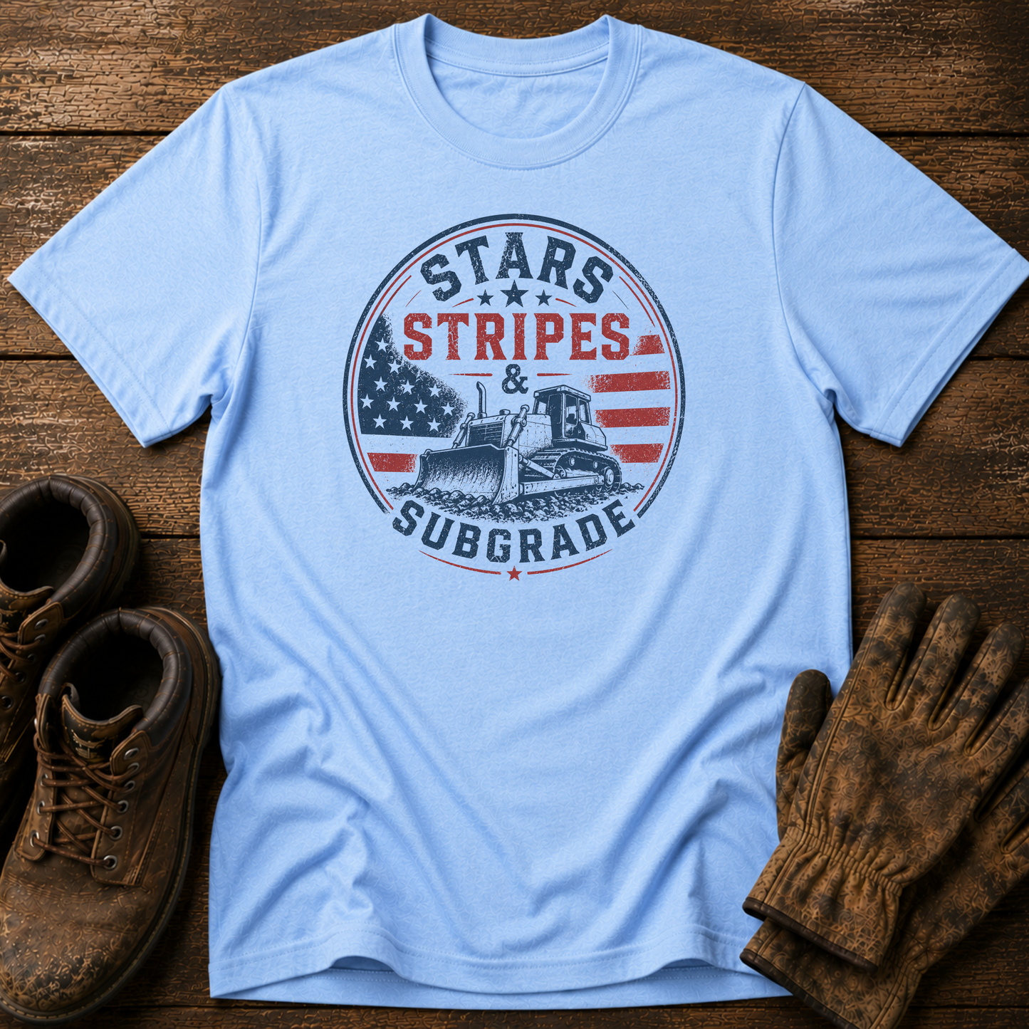Stars Stripes & Subgrade Front Print