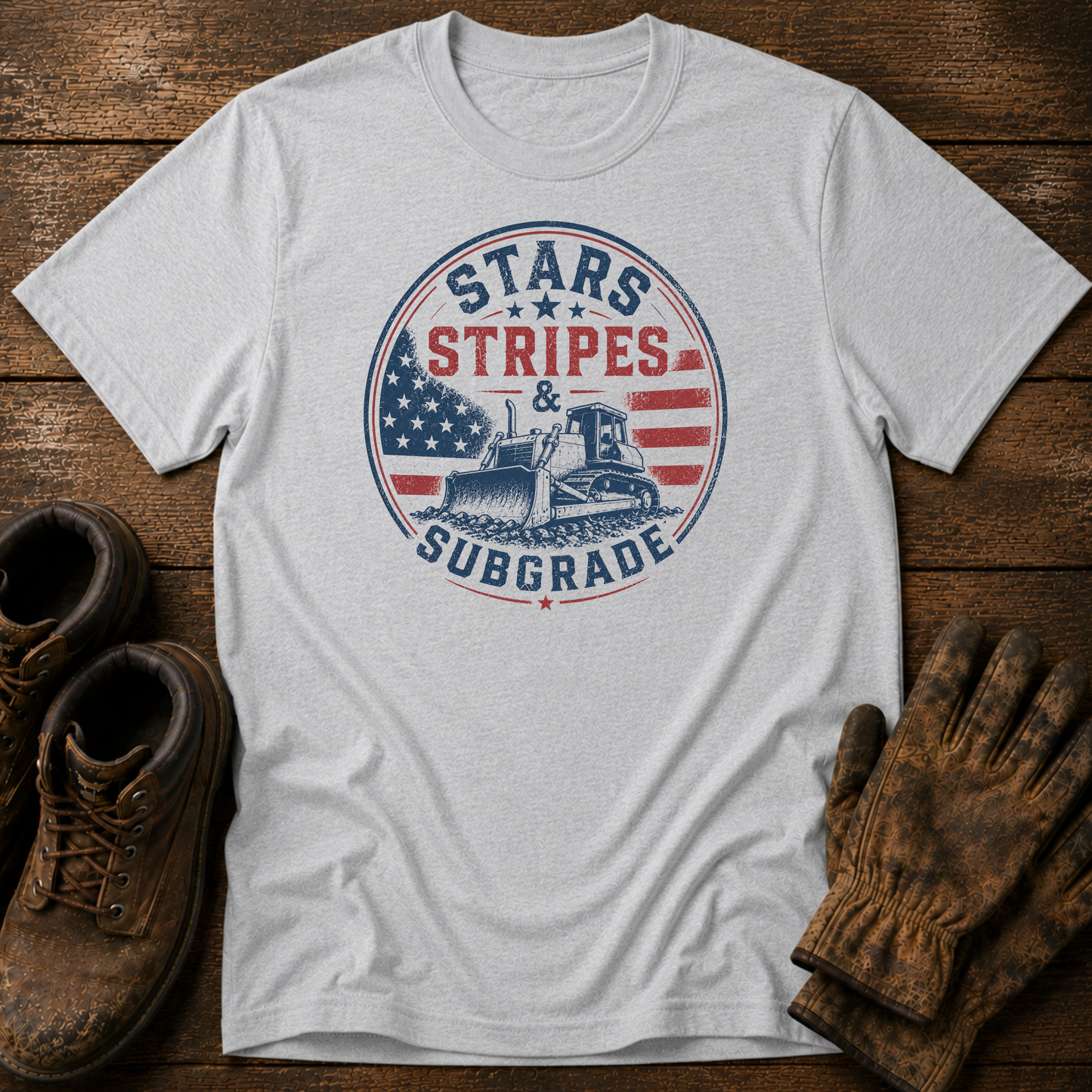 Stars Stripes & Subgrade Front Print