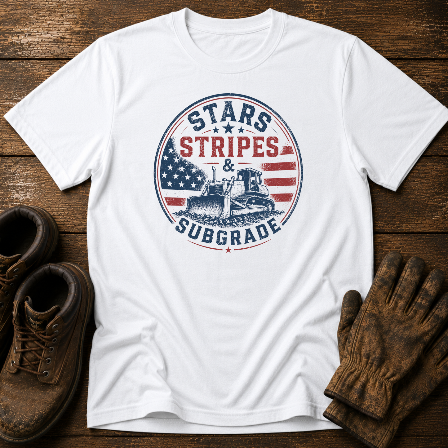 Stars Stripes & Subgrade Front Print