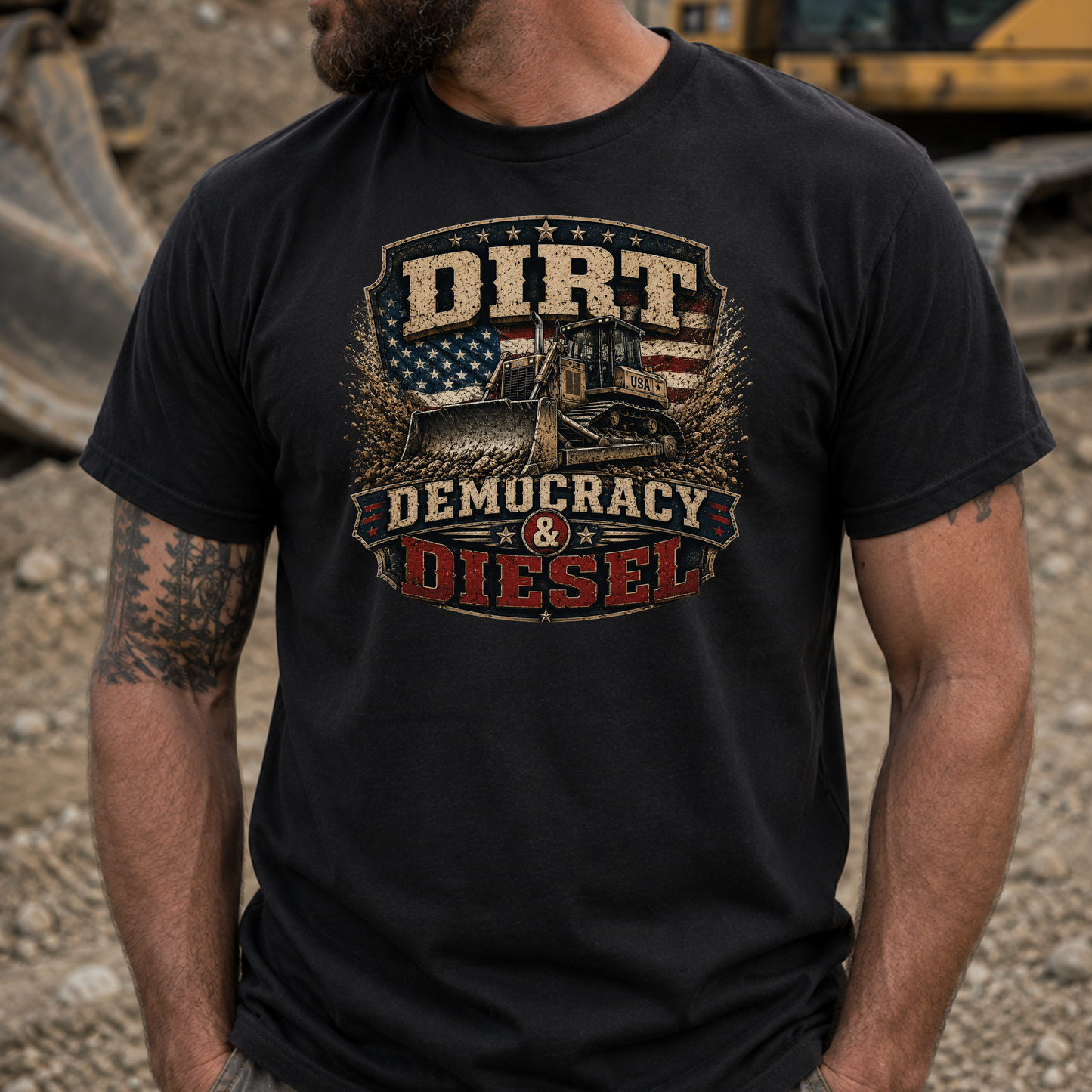 Dozers Dirt Democracy & Diesel