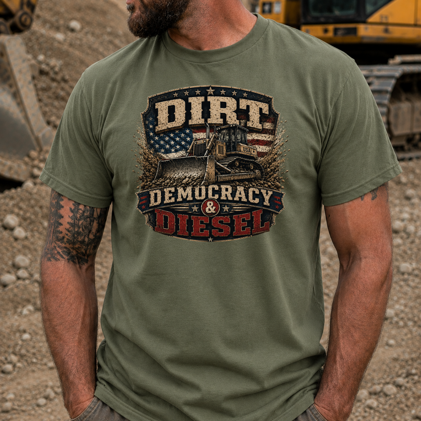 Dozers Dirt Democracy & Diesel
