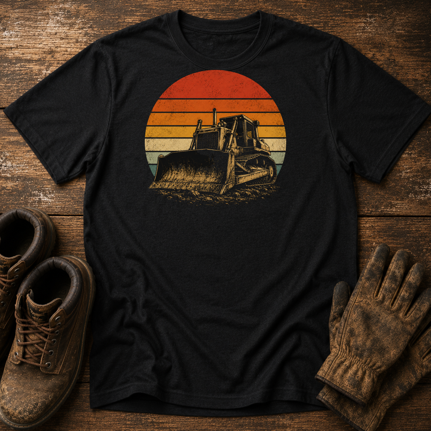 Vintage Bulldozer Tee