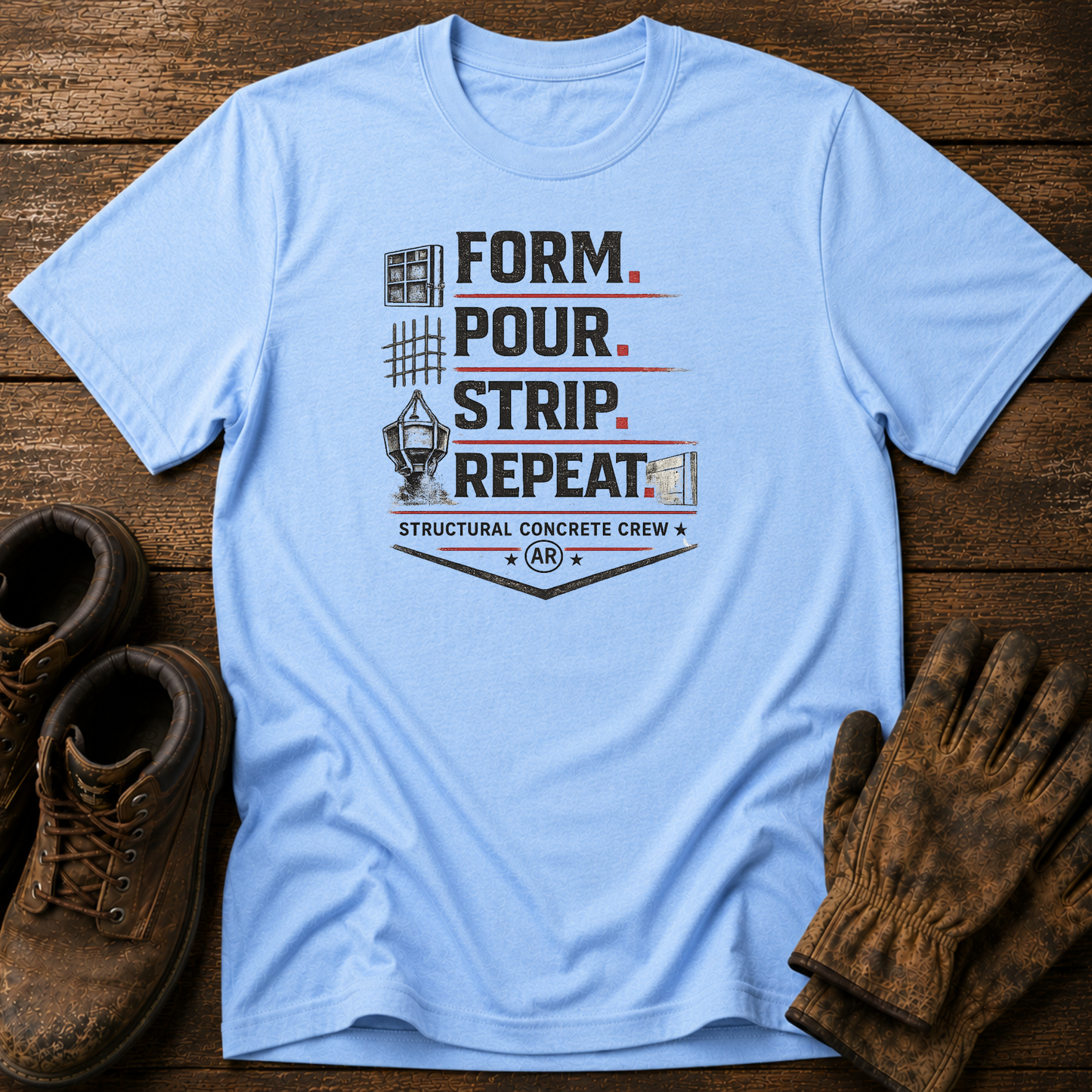 Form. Pour. Strip. Repeat.