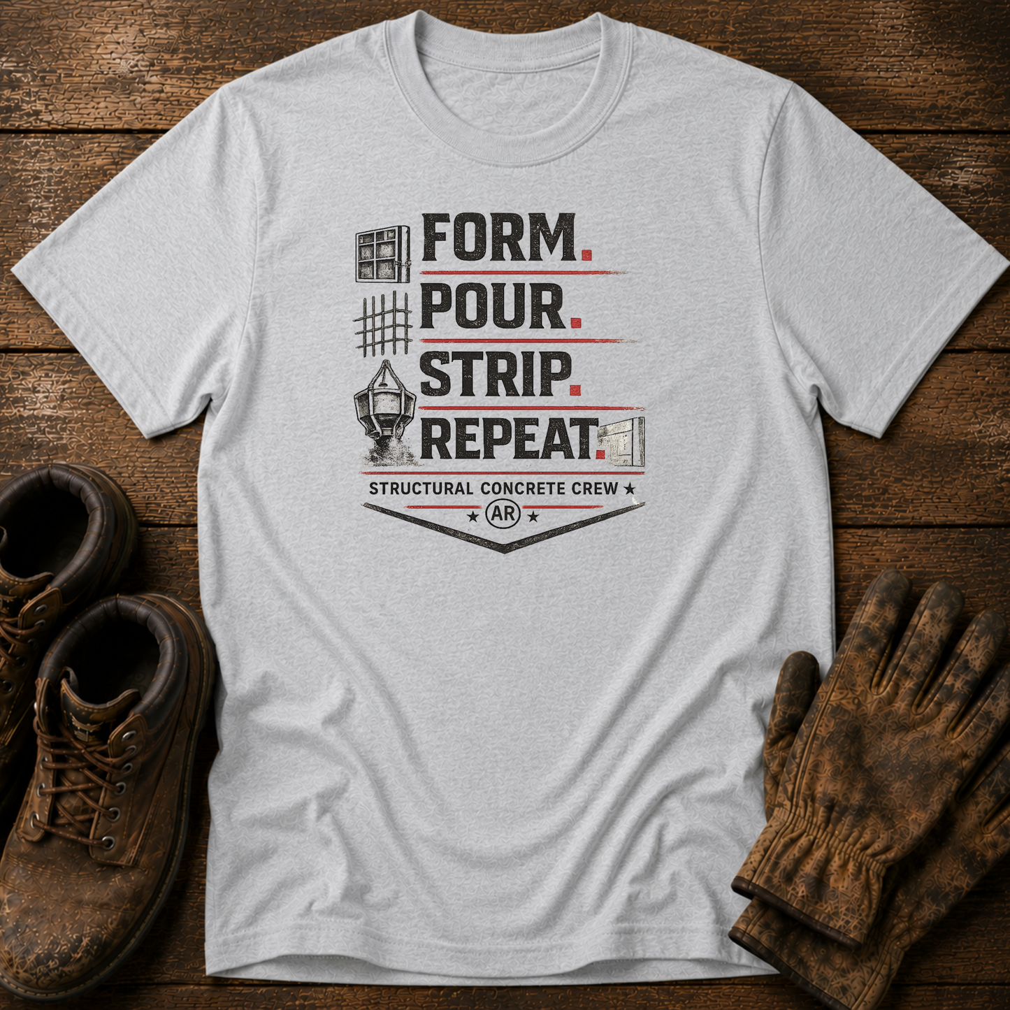 Form. Pour. Strip. Repeat.