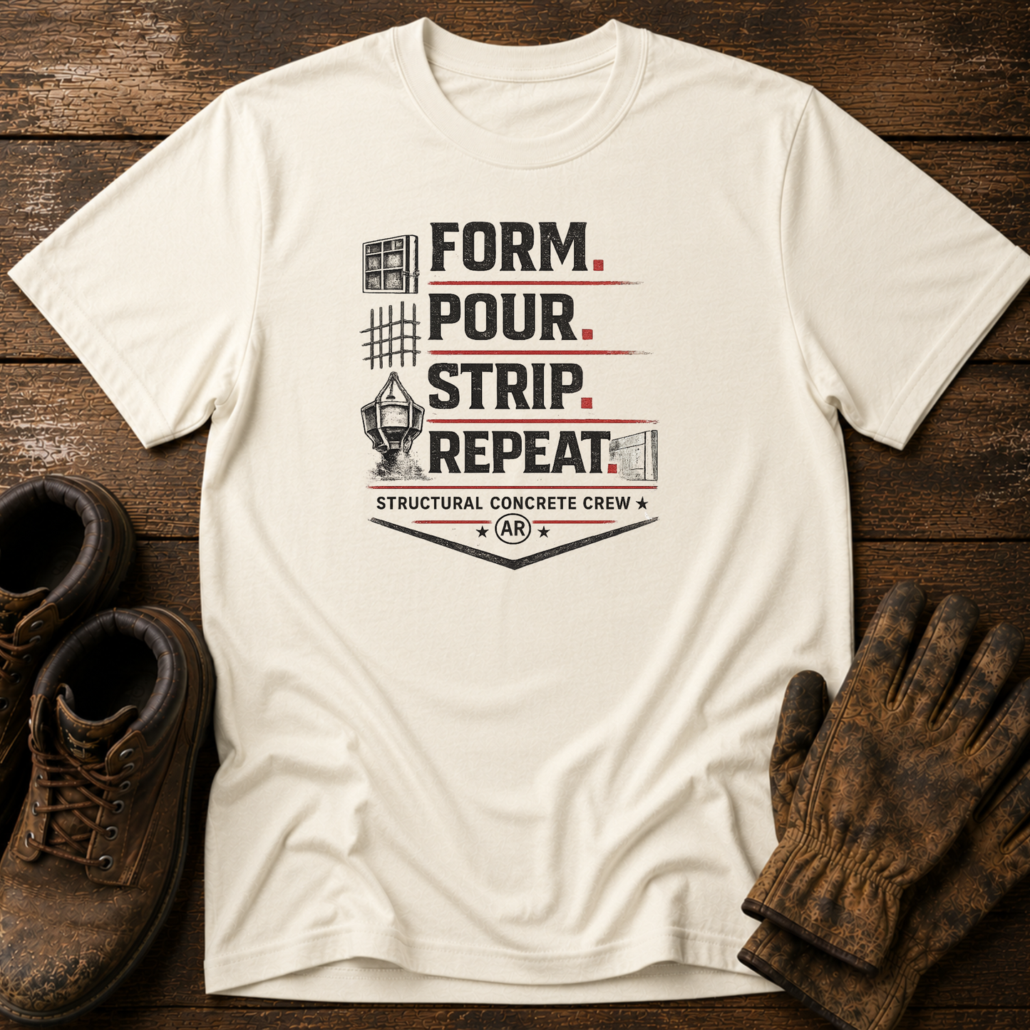 Form. Pour. Strip. Repeat.