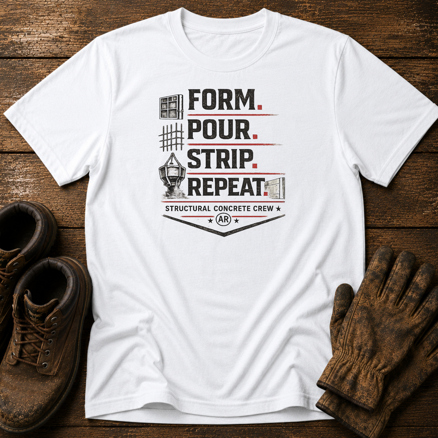 Form. Pour. Strip. Repeat.
