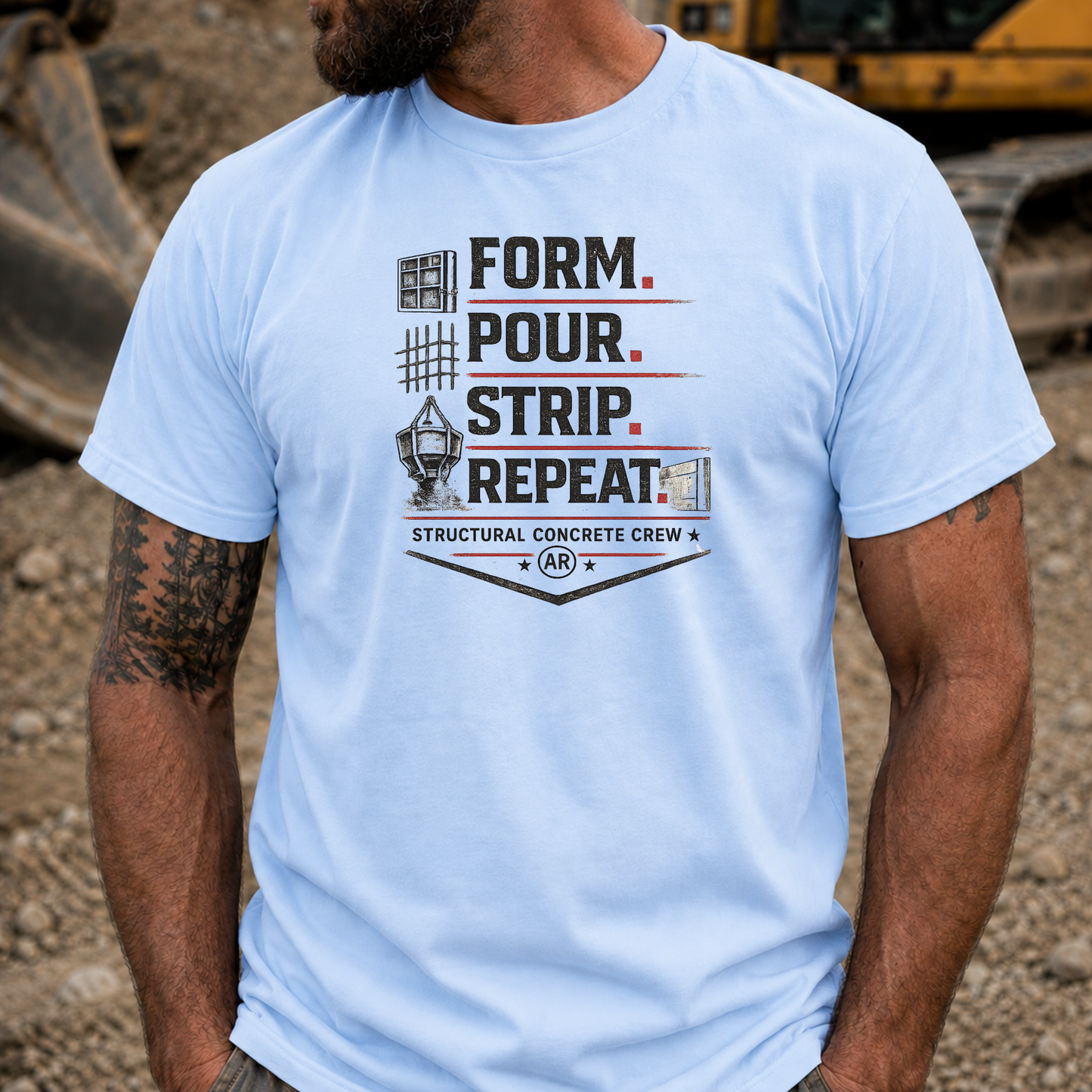 Form. Pour. Strip. Repeat.