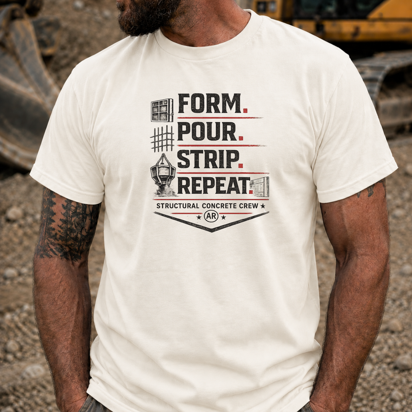 Form. Pour. Strip. Repeat.