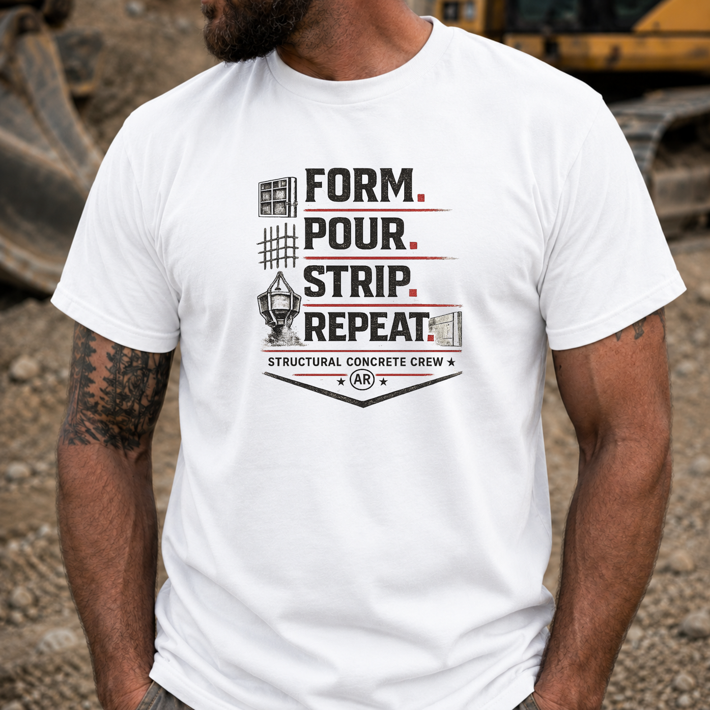Form. Pour. Strip. Repeat.