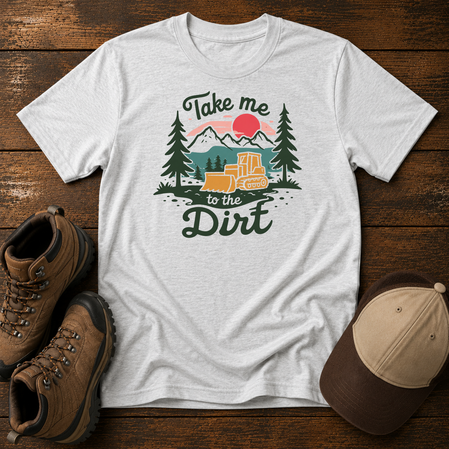 Take Me to the Dirt Kids Construction Shirt